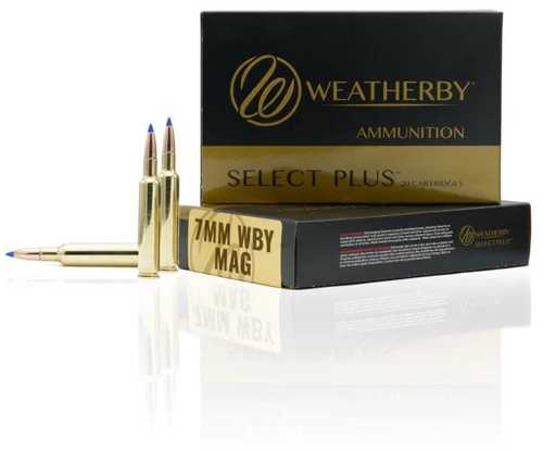 Weatherby Select Plus 7mm Wby Mag 150Gr Scirocco Ammo 20Rd