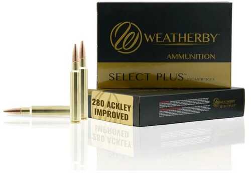 Weatherby R280A168CHH 280 ACKLEY 168 Gr 20 Per Box/ 10 Case