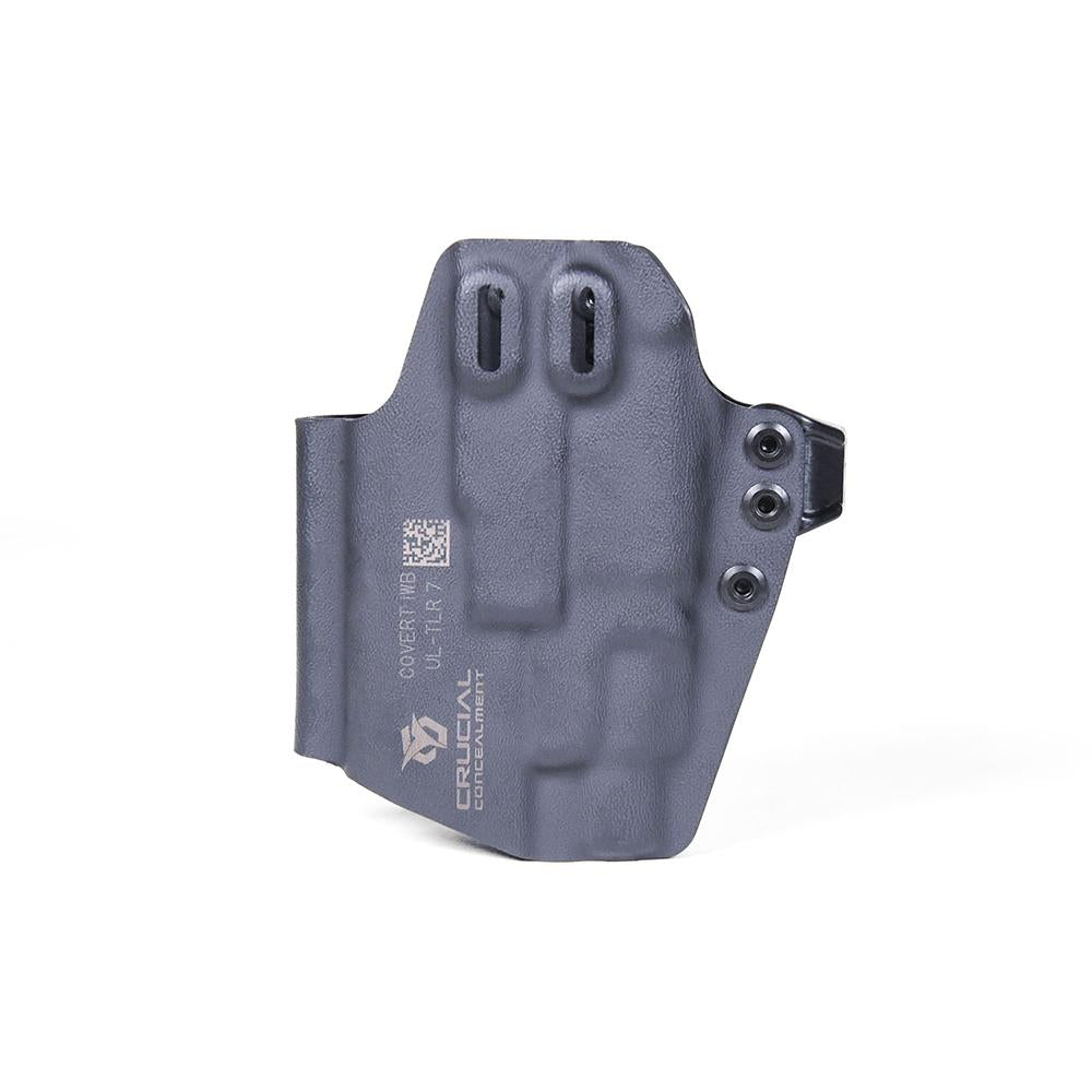 Crucial Holster Gun Holsters Crucial Holster Crucial Concealment Covert IWB Holster Universal with TLR-1/TLR-1 HL 1400 Black Ambi