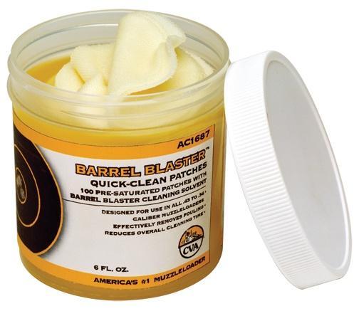 CVA Gun Cleaning Jags Patch Holders &amp; Patches|Muzzleloader Cleaning &amp; Accessories CVA Barrel Blaster Quick-Clean Patch