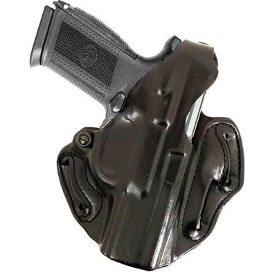 Desantis Leather Gun Holsters Desantis Leather DeSantis Style 001 Thumb Break Scabbard S&W 590X/390X Black Left Hand