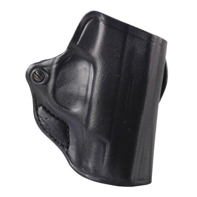 Desantis Leather Gun Holsters Desantis Leather DeSantis Style 019 Mini Scabbard Kimber Micro Carry 9mm Luger Black Right Hand