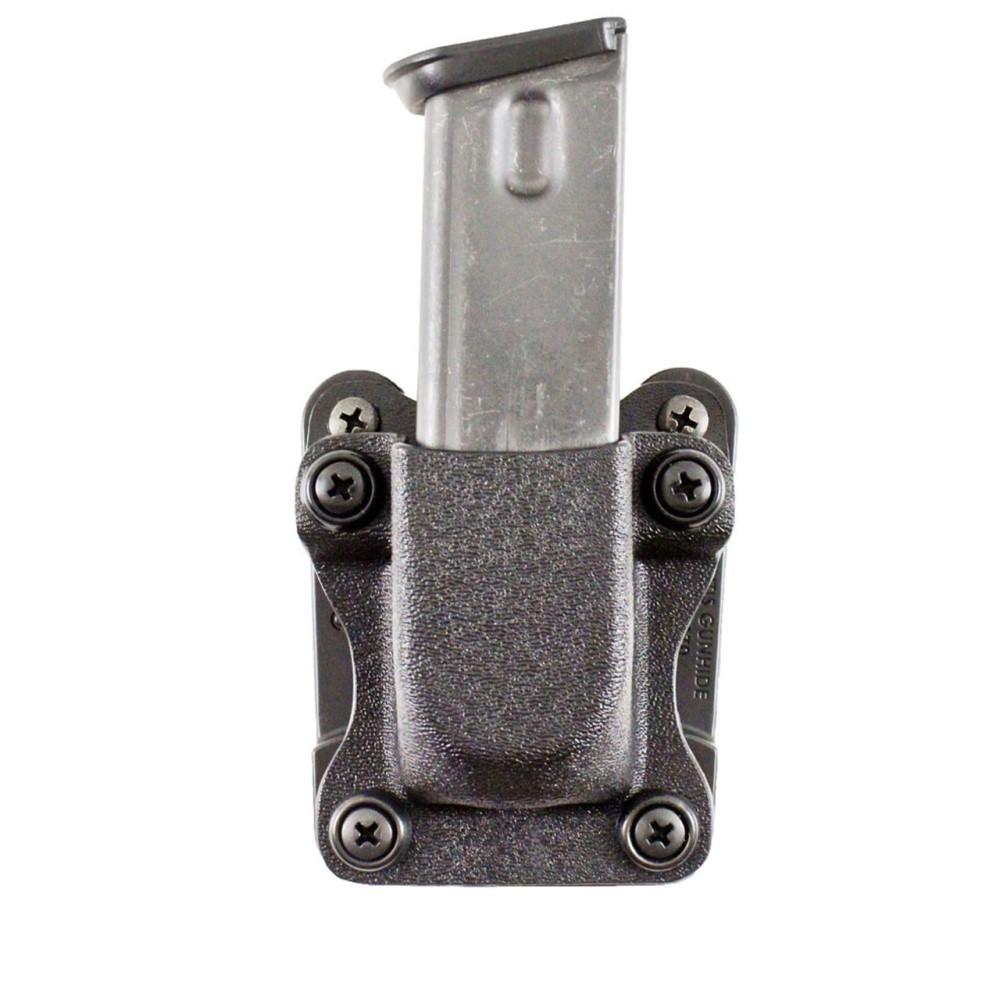 Desantis Leather Pouches|Magazine Holsters Desantis Leather DeSantis Quantico Single Mag Pouch for Sig P365 Black Ambi