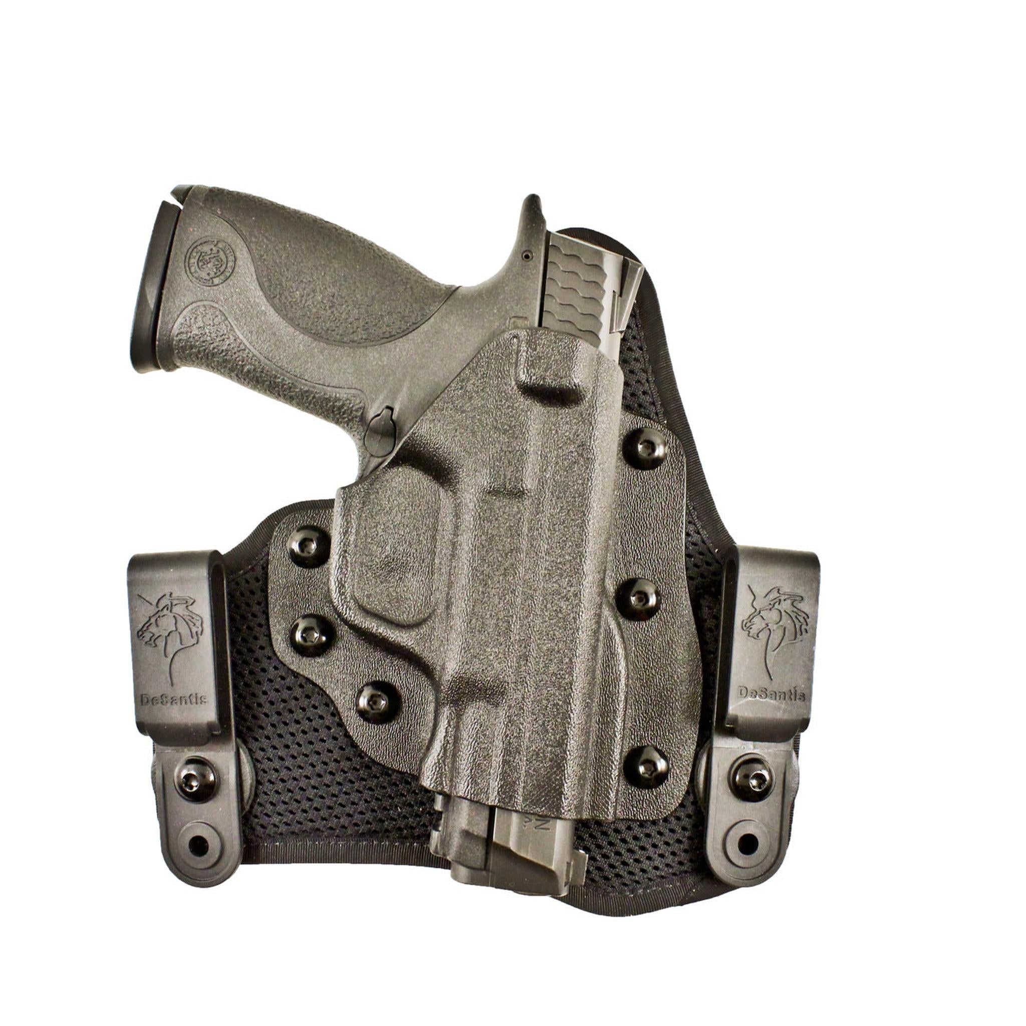 Desantis Leather Gun Holsters Desantis Leather #M78 INFILTRATOR AIR IWB FOR GLOCK 42 KYDEX Right Hand