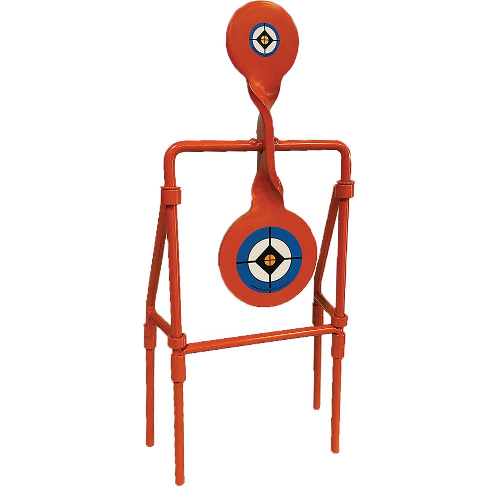 Do All Outdoors Steel Targets Do All Outdoors Double Blast 2 Stacked Spinning Targets / NM500 Steel