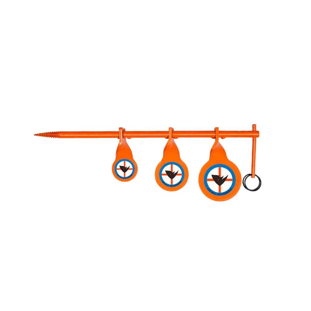 Do All Outdoors Steel Targets Do All Outdoors Screw in 22 Triple Tree Spinner Target