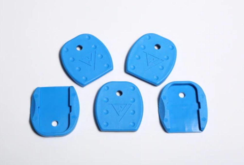 Tangodown Magazine Extensions Tangodown TangoDown Vickers Tactical Magazine Floor Plates for Glock 5pk Blue