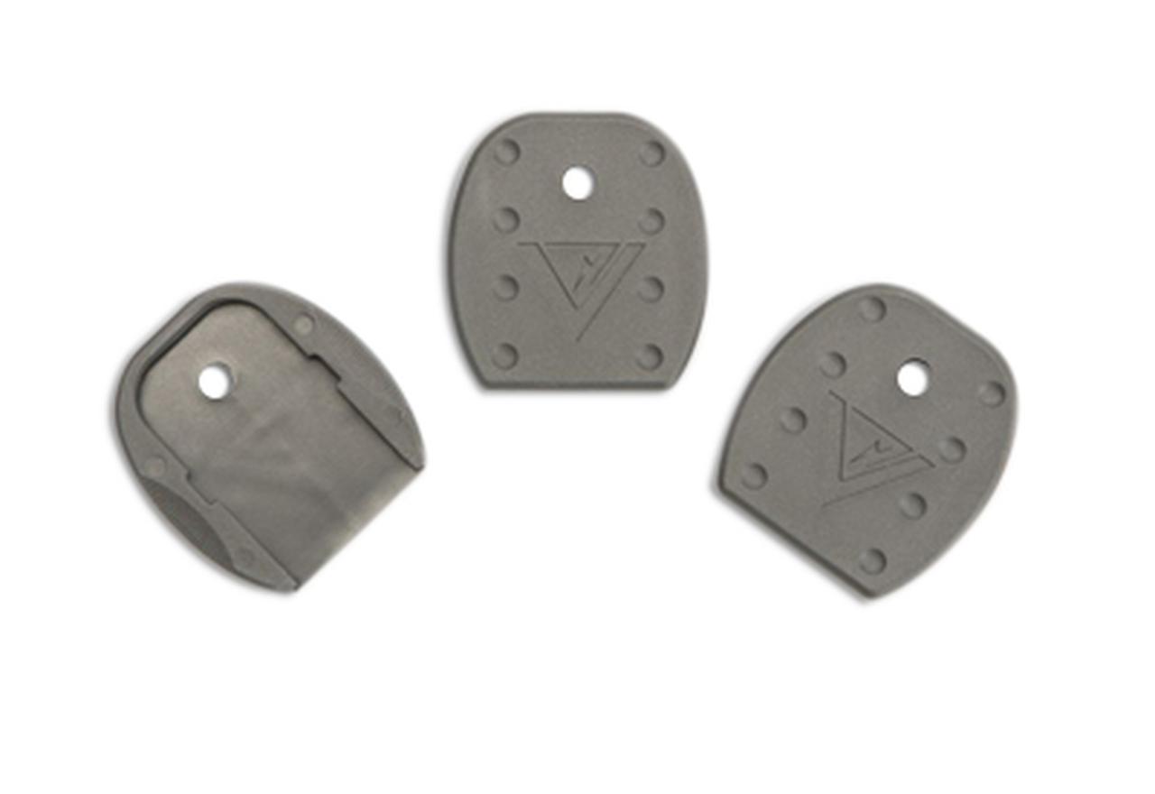 Tangodown Magazine Extensions Tangodown TangoDown Vickers Tactical Magazine Floor Plates for Glock 5pk Gray