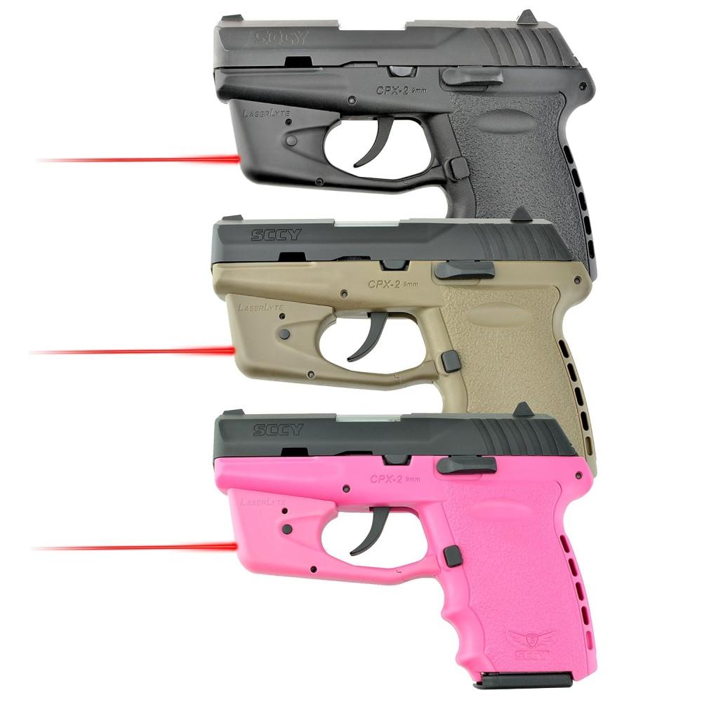 Laserlyte Laser Sights Laserlyte Laserlyte UTA-FR Laser Sight Trainer for SCCY CPX1 CPX2 Black