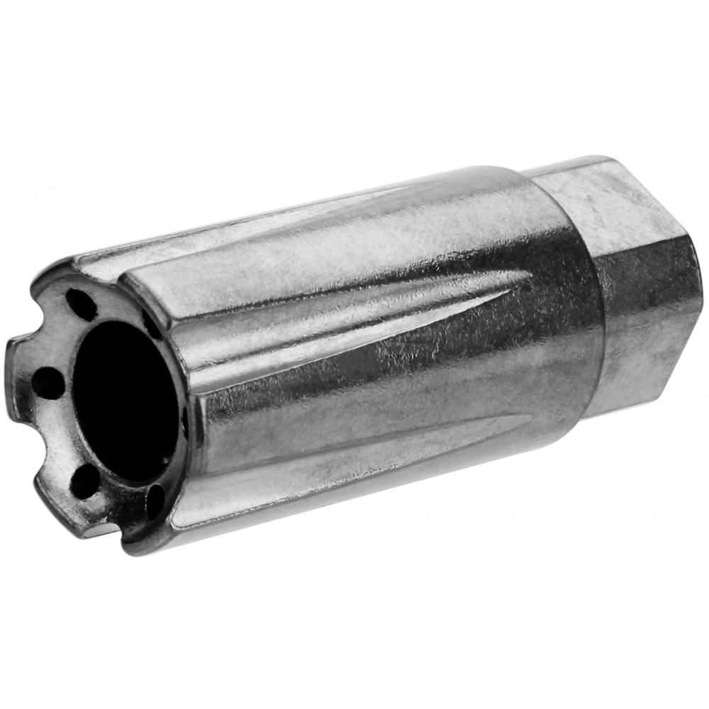 Tacfire Muzzle Devices Tacfire  Tacfire Linear Compensator Sound and Concussion Forwarder .45 ACP 5/8x24 Stainless Steel