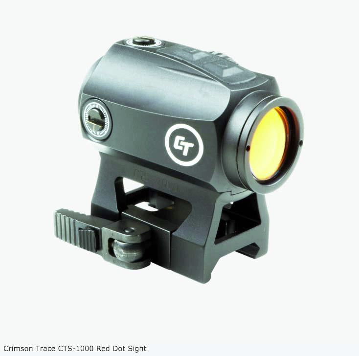 Crimson Trace Tube Crimson Trace Compact Tactical Red Dot Sight 1x 2.0MOA Matte