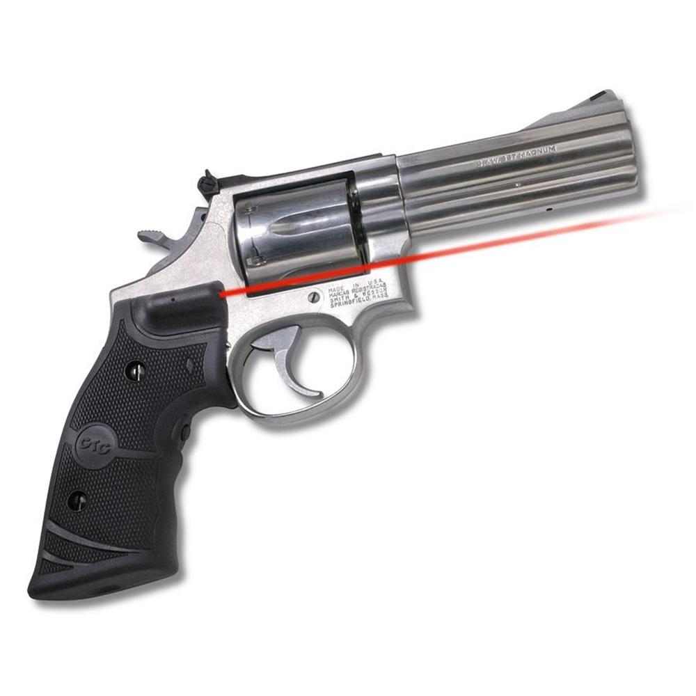 Crimson Trace Laser Sights Crimson Trace Revolver Lasergrip S&W Square Butt K/L-Frames