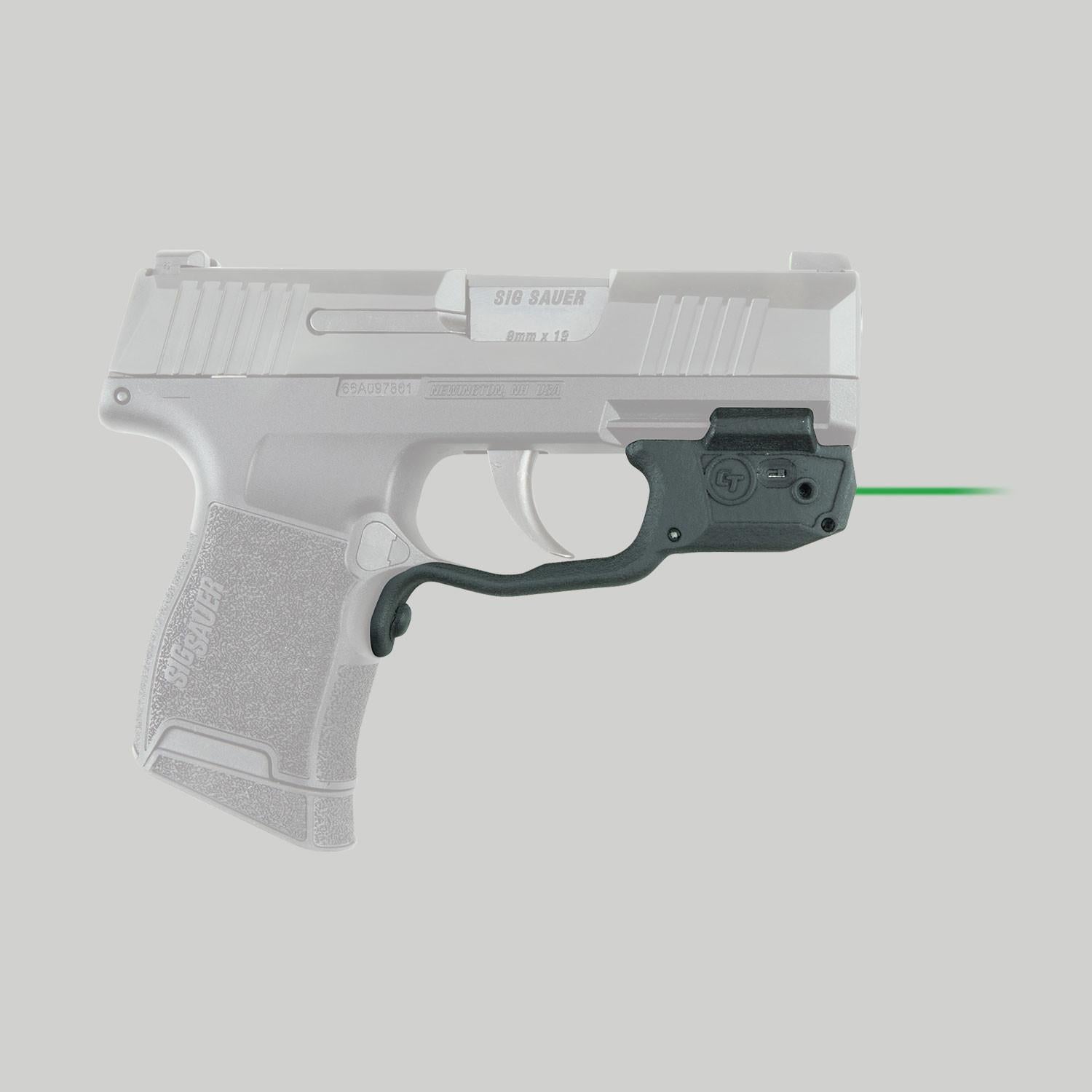 Crimson Trace Laser Sights Crimson Trace LaserGuard for Sig Sauer P365 Green Laser