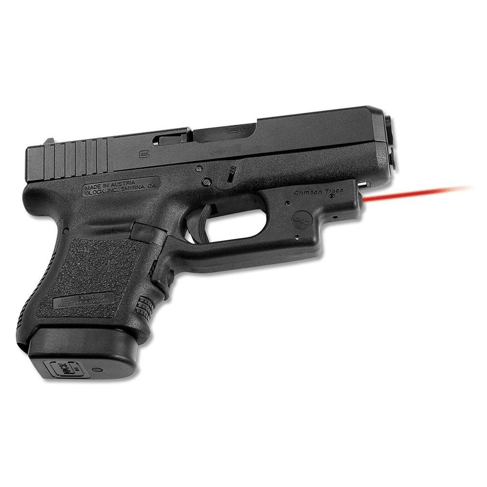 Crimson Trace Optics|Laser Sights Crimson Trace Laserguard for Glock 19/23/25/26/27/28/32/33/36/38/39/3rd Gen 19/4th Gen 23 Compact/Sub-Compact