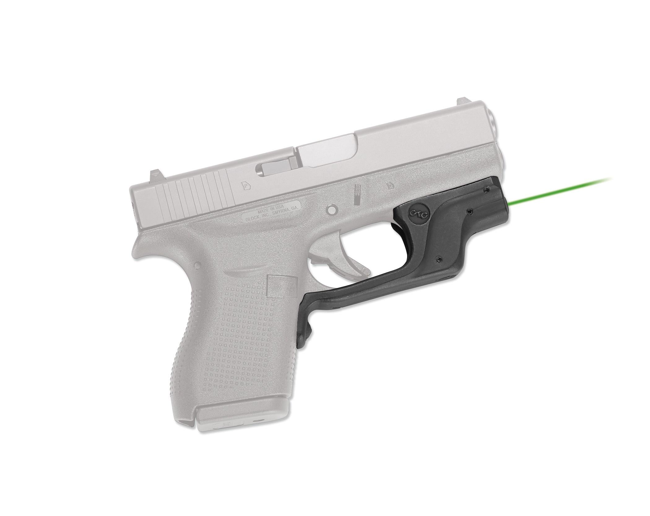 Crimson Trace Laser Sights Crimson Trace Laserguard with Green Laser for Glock 42 & 43