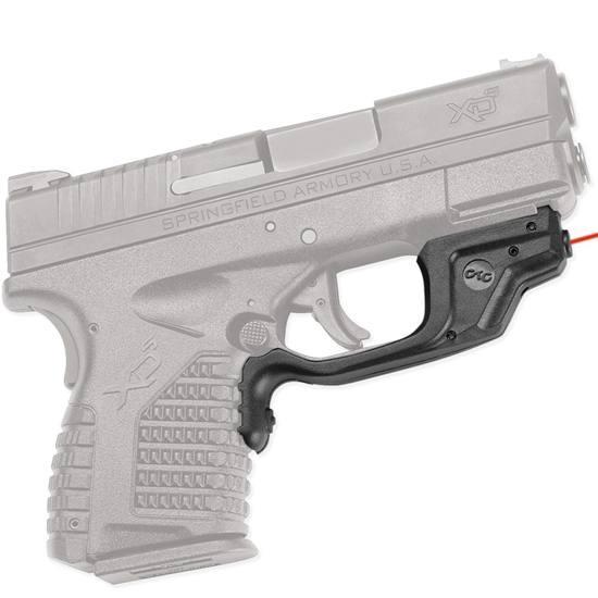 Crimson Trace Optics|Laser Sights Crimson Trace Laserguard Red Laser for Springfield XD-S Black