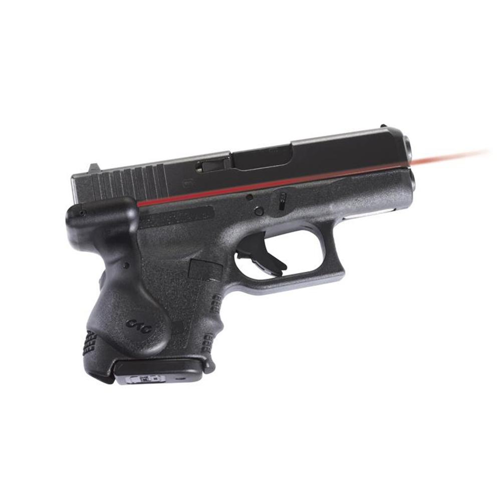 Crimson Trace Optics|Laser Sights Crimson Trace Semi-Automatic Lasergrip for Glock 26/27/28/33/39 Rear Activation