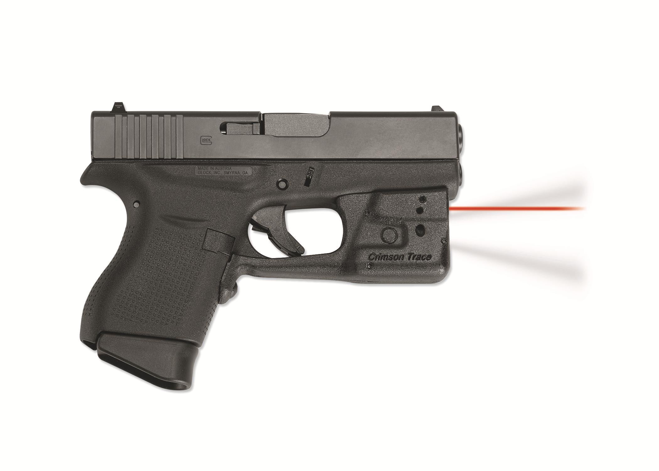Crimson Trace Optics|Laser Sights Crimson Trace Laserguard Pro Red Laser Sight & Tactical Light for GLOCK 42 & 43