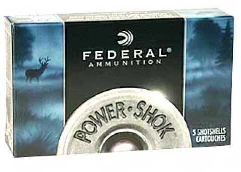 A box of Federal 410 Gauge 2 1/2 1/4 oz Slug shotshells, featuring the classic Federal logo and 5 Rounds Ammunition on the front—ideal for those needing dependable #Slug rounds.