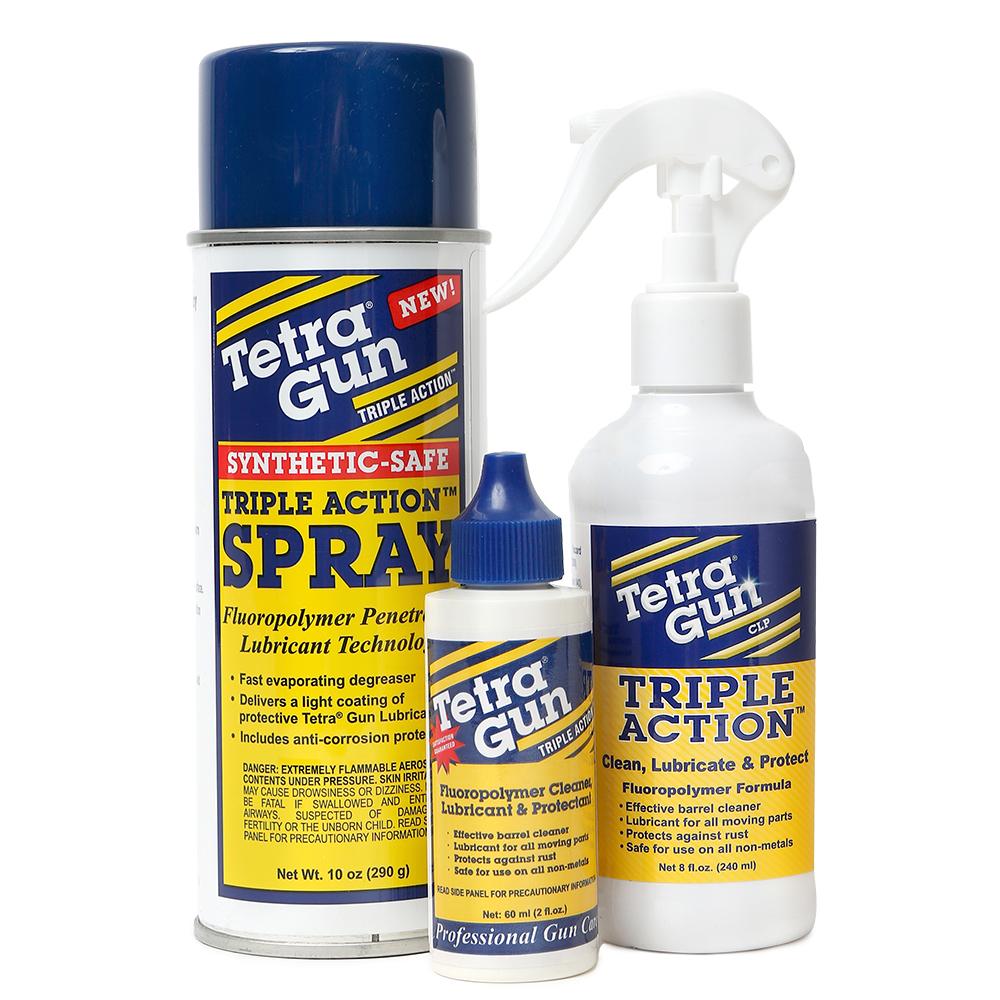Tetra Gun Gun Oils &amp; Gun Cleaning Solvents Tetra Gun Tetra Gun Triple Action CLP 2 oz.