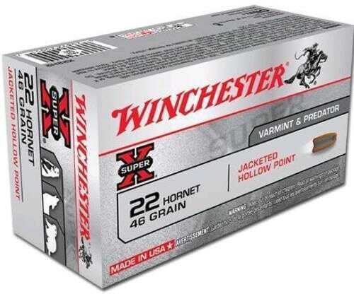 22 Hornet Winchester 46 Grain Hollow Point Ammo 50 Rounds