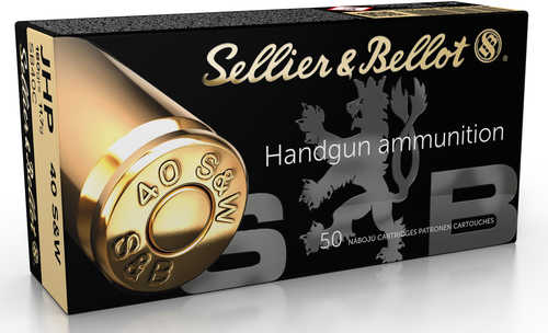 Sellier & Bellot 40 S&W 180 Grain Jacketed Hollow Point – Reliable Stopping Power