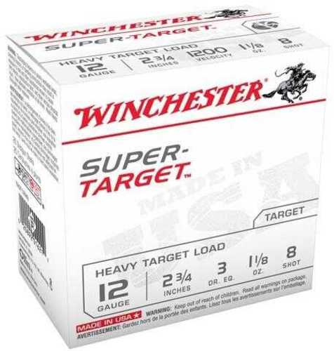 Winchester Super Target 12 Gauge 25 Rounds Clay Target Ammo