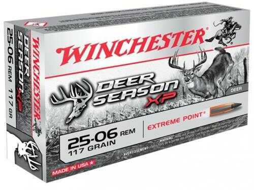 Winchester Deer Season XP 25-06 Rem 117gr Ammo 20rd Box