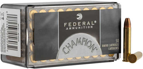 Federal 22 Winchester Magnum Rimfire Ammunition - 40 Grain Full Metal Jacket for Varmint Hunting and Target Shooting