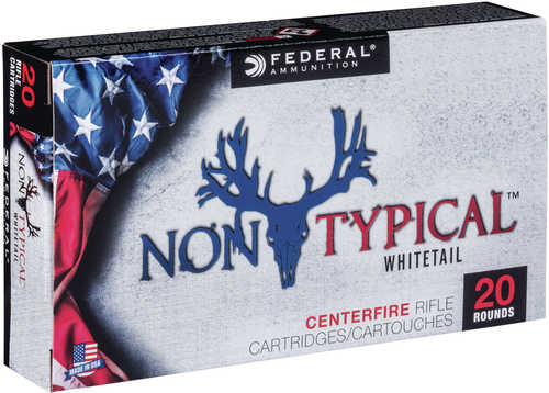 Federal Non-Typical 30-06 Springfield 180 Grain Soft Point Ammo, 20 Rounds