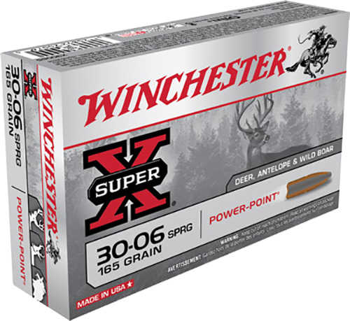 Winchester 30-06 165 Gr Soft Point Ammo - 20 Rounds