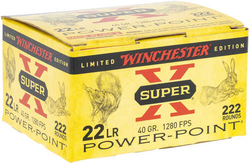 Winchester Super X 22 LR 40 Gr Plated Hollow Point Ammo - Exceptional Quality and Performance