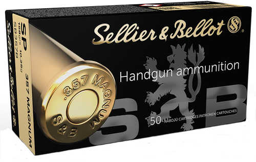 Sellier & Bellot 357 Magnum 50 Rounds – High-Performance Soft Point Ammunition