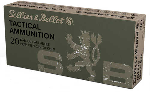 Sellier & Bellot 7.62x39mm 124gr FMJ Ammo 20 Round Box