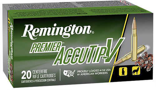 Remington .223 50gr Premier AccuTip Ammo 20 Rounds