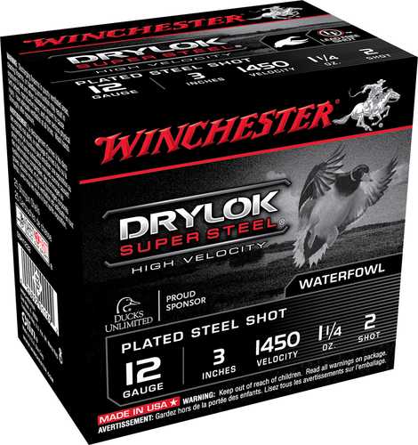 12 Gauge Winchester Steel Shotshells 25 Rounds 3 Inch
