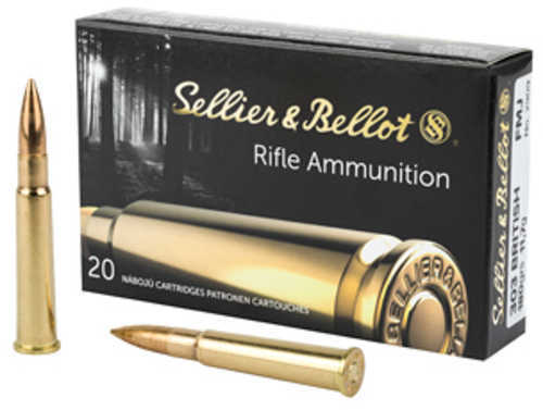 Sellier & Bellot 303 British 180Gr FMJ Ammo, 20 Rounds