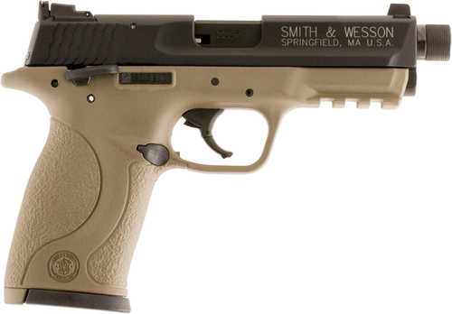 Smith & Wesson M&P22 Compact 22 Long Rifle 3.56" Barrel 10 Round Cerakote Flat Dark Earth Suppressor Ready Semi Automatic Pistol