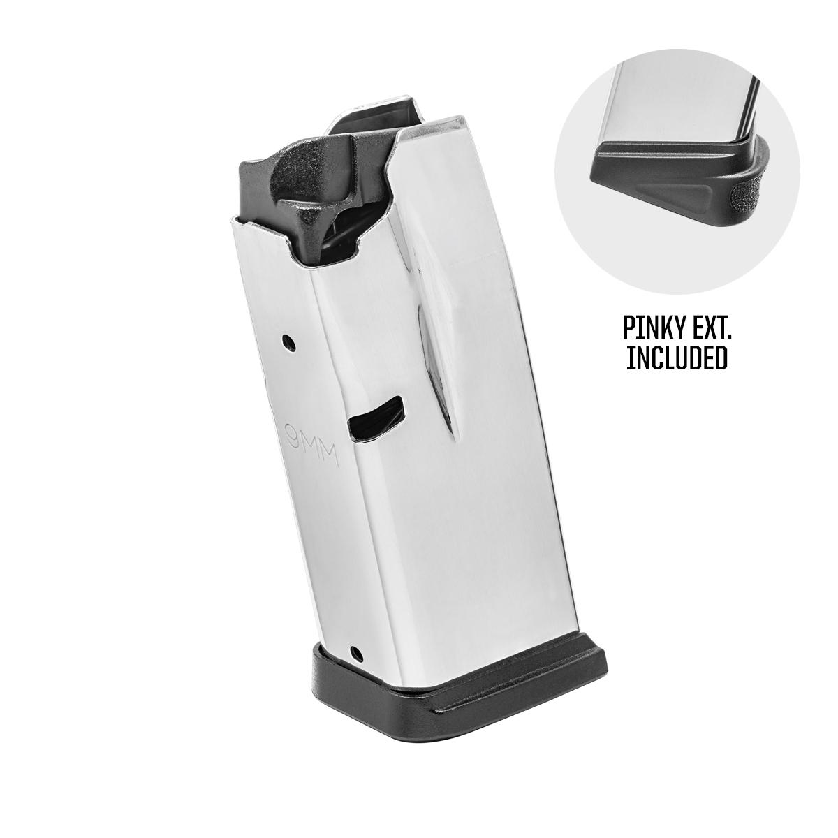 Springfield Armory Handgun Magazines Springfield Armory Springfield Hellcat Magazine with Pinky Extension 9mm 10/rd