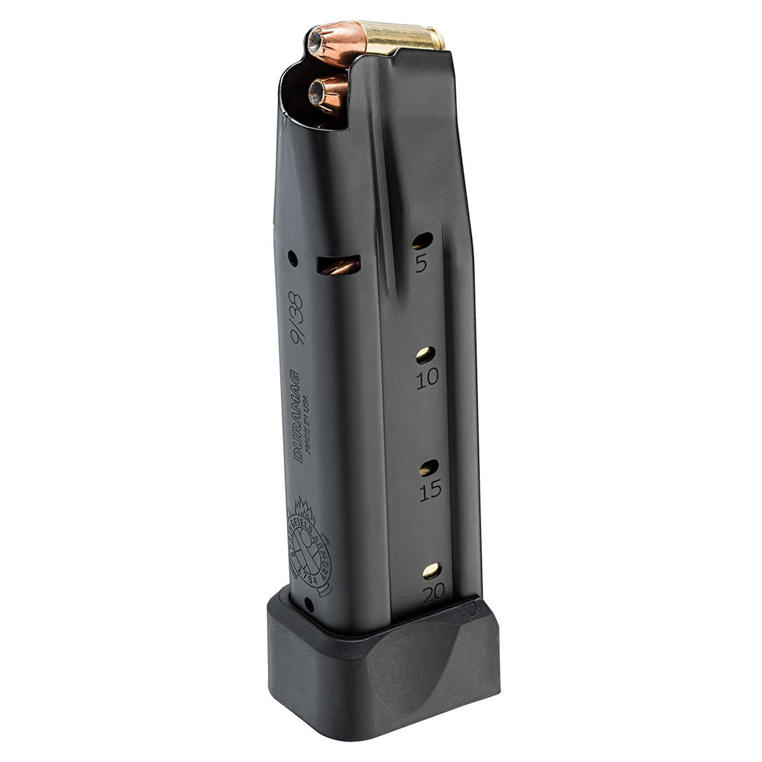 Springfield Armory Handgun Magazines Springfield Armory Springfield 1911 DS Prodigy Handgun Magazine Black 9mm Luger 20/rd