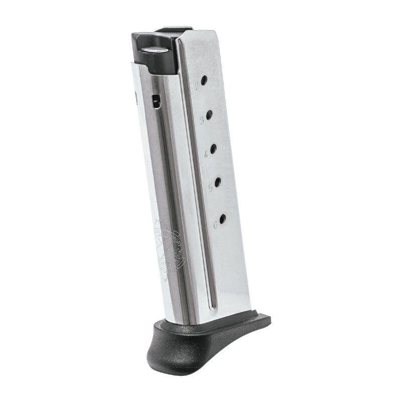 Springfield Armory Gun Parts|Handgun Magazines Springfield Armory Springfield XD-E Handgun Magazine with Pinky EXT .45 ACP 6/rd