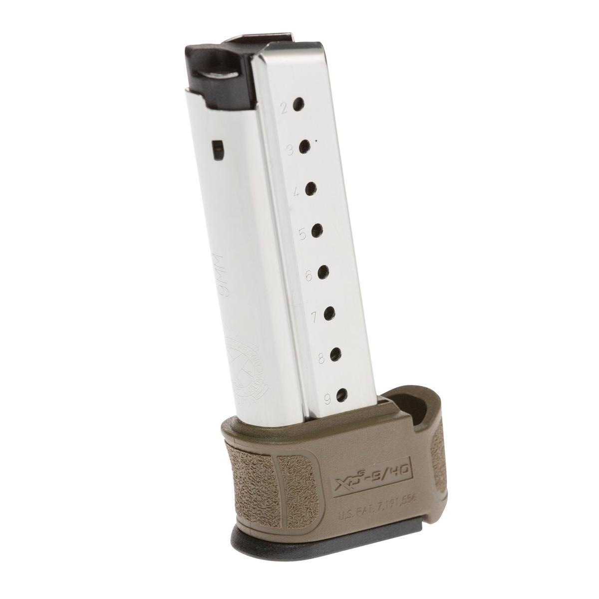 Springfield Armory Handgun Magazines Springfield Armory Springfield XD-S MOD.2 Extended Magazine Desert FDE 9mm 9/rd