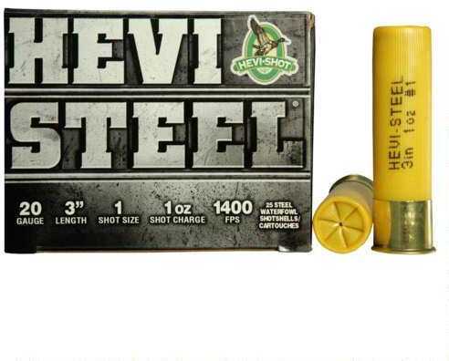 20 Gauge 25 Rounds HEVI Shot Environ Metal Ammunition