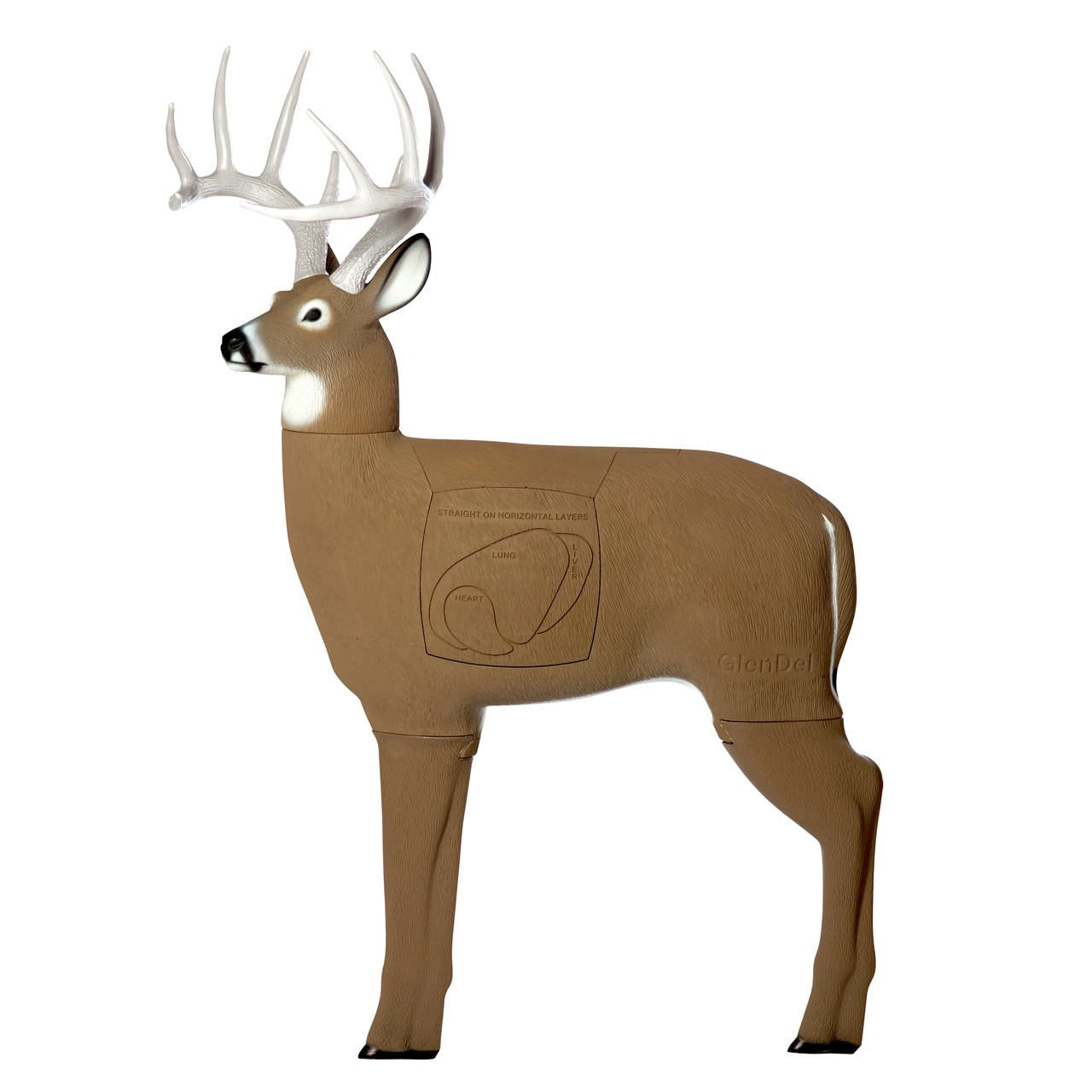 Feradyne Outdoors Crossbow Targets Feradyne Outdoors GlenDel Targets 3D Crossbow Archery Target - Buck Size