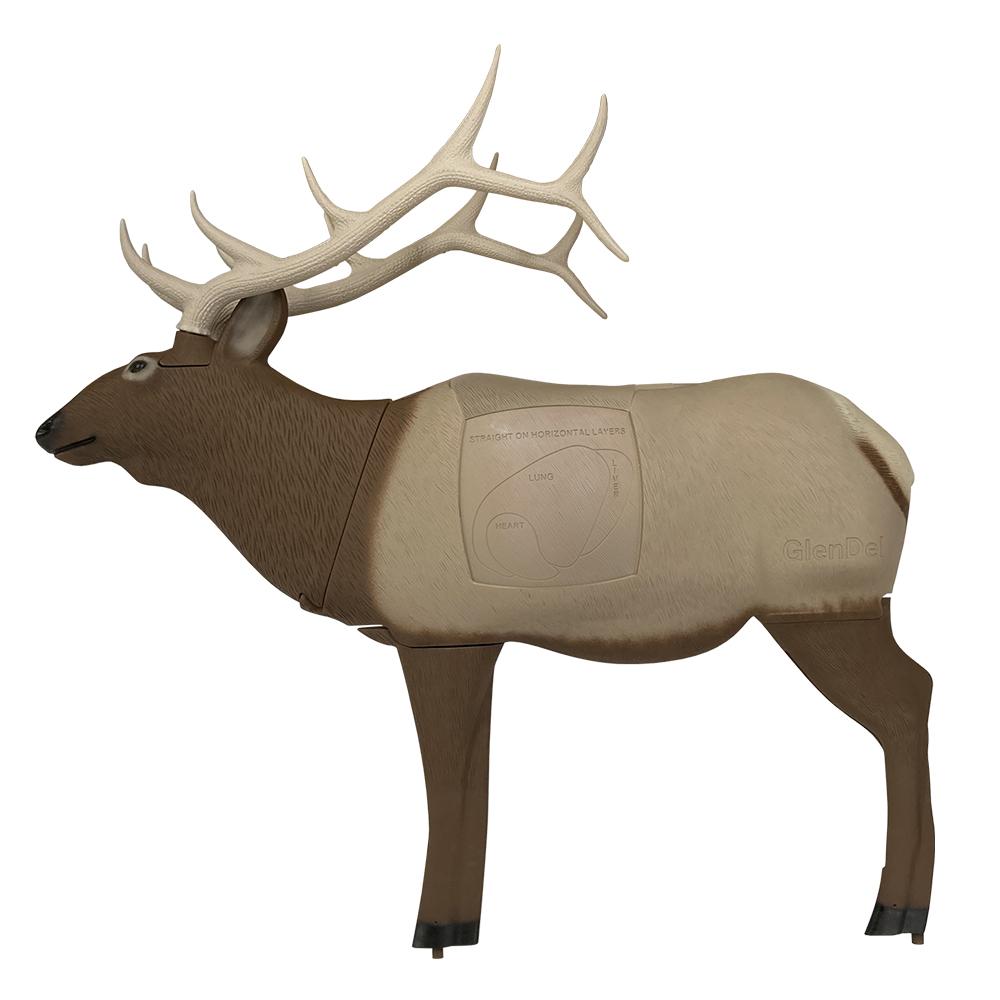 Feradyne Outdoors 3D Targets Feradyne Outdoors GlenDel Half-Scale Elk 3D Archery Target