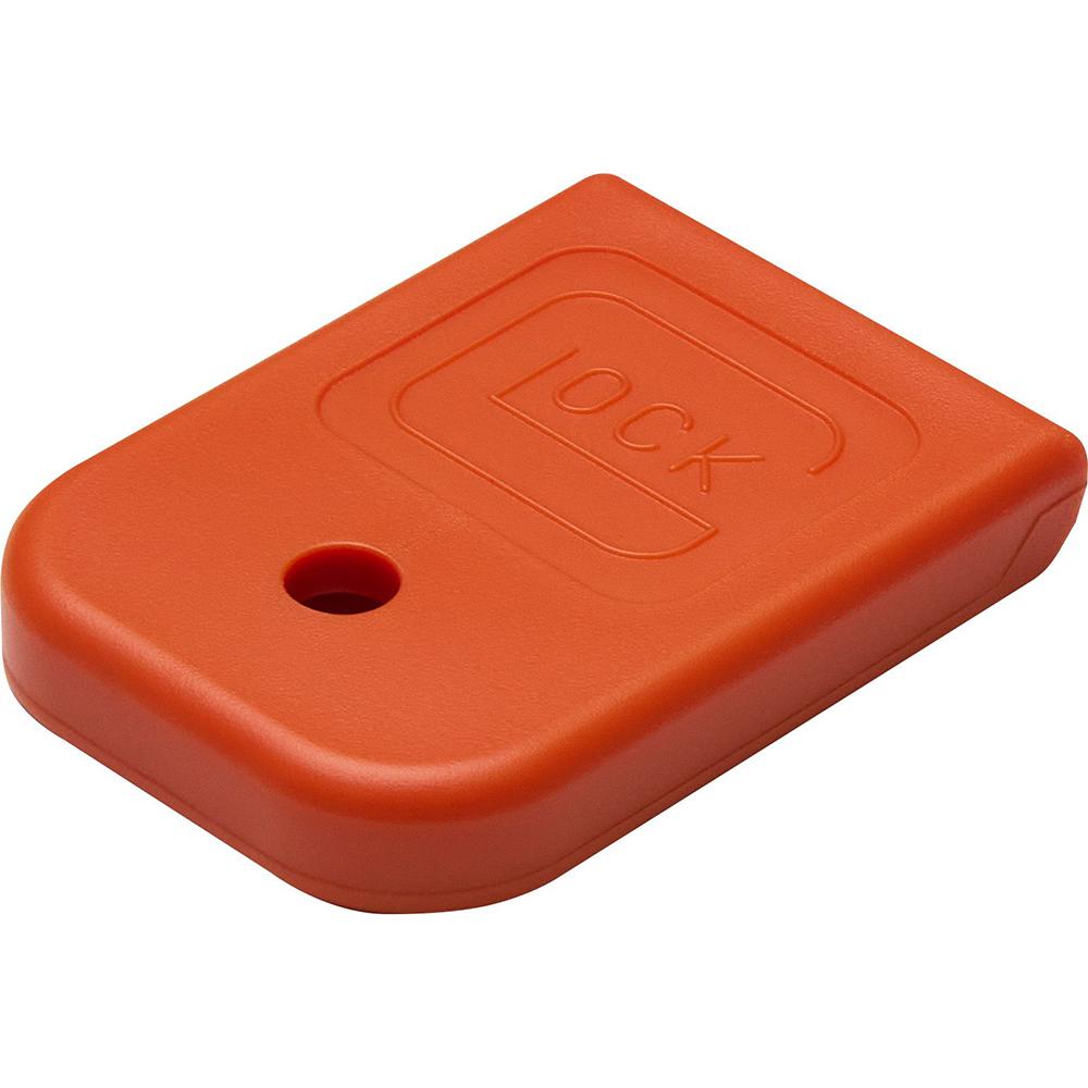 Glock Magazine Accessories Glock Factory Original Magazine Floor Plate Orange Fits 9mm|40|.357|.45GAP Gen4/Gen5 PACKAGED