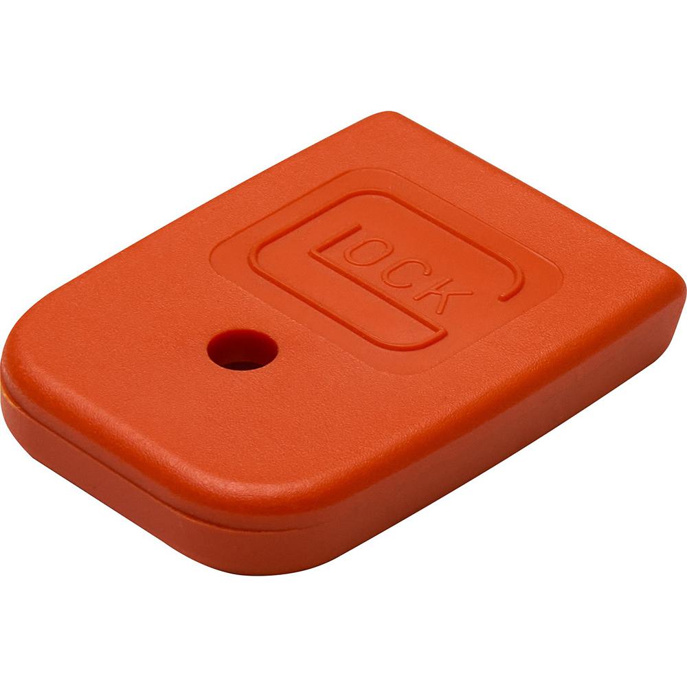 Glock Magazine Accessories Glock Factory Original Magazine Floor Plate Orange Fits 10mm|.45 Auto G20|G21|G29 Gen4 PACKAGED