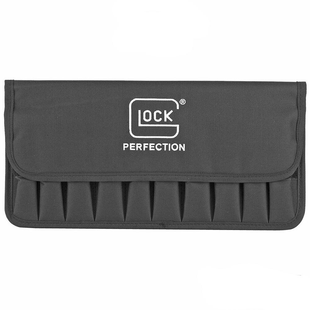 Glock Pouches Glock 10 Magazine Pouch with Cover and Stiffener Multi Caliber Black