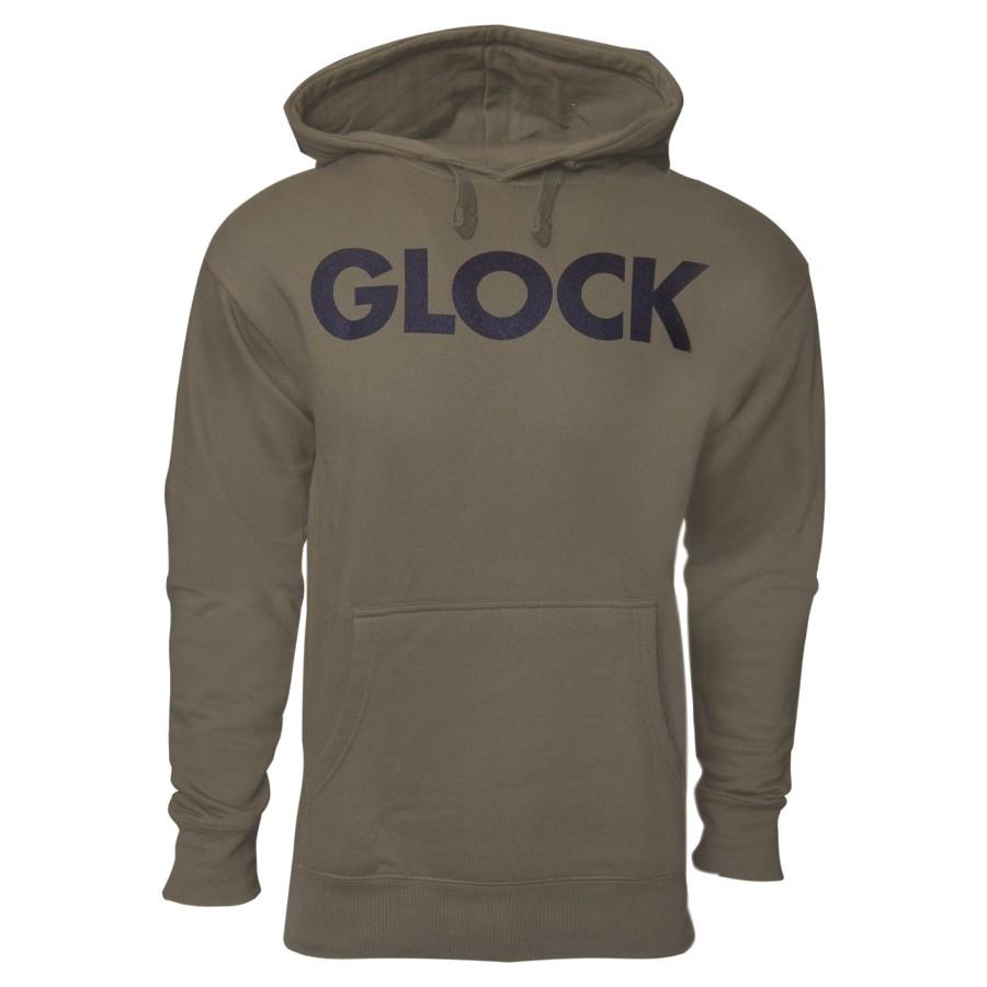 Glock Hoodies &amp; Sweatshirts Glock Factory Traditional OD Green Hoodie - Xtra Large