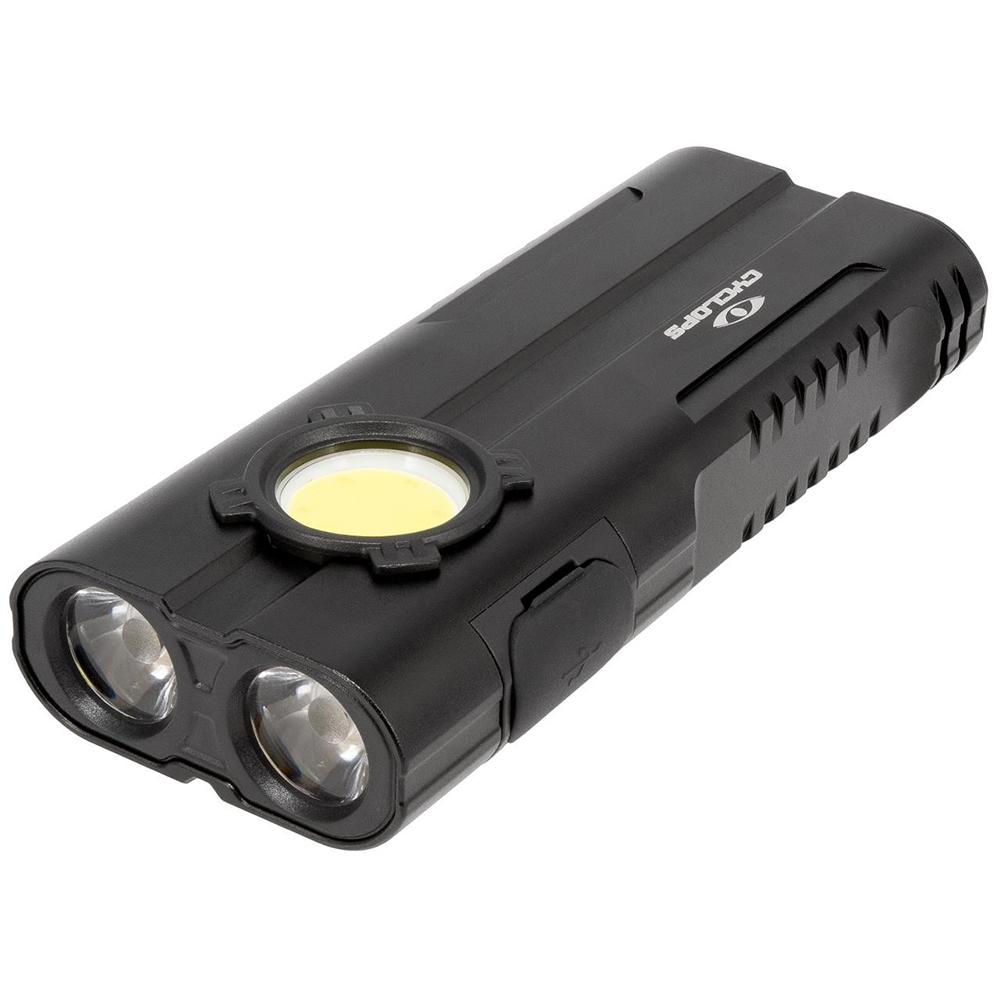 Gsm Flashlights Gsm Cyclops Prolite Flashlight 350 Lumens Black